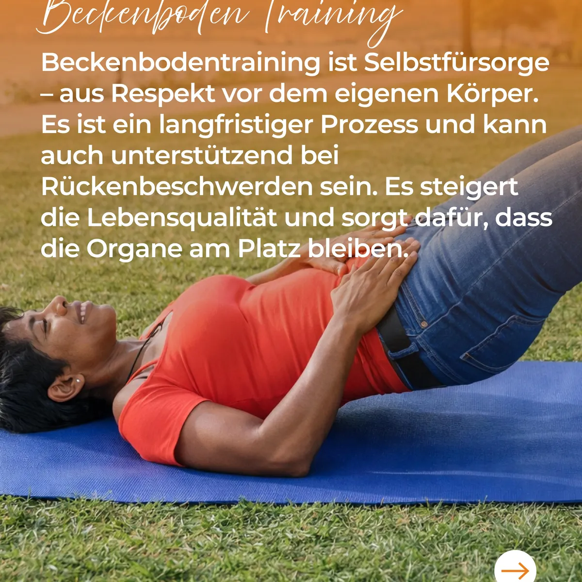 Ein starker Beckenboden