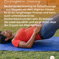 Ein starker Beckenboden
